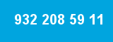 932 208 59 11 932 208 59 11